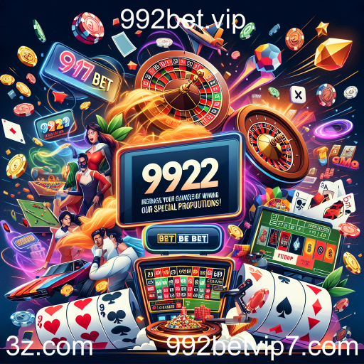 Descubra as Promoções Especiais do 992bet.vip e Aumente Suas Chances de Ganhar